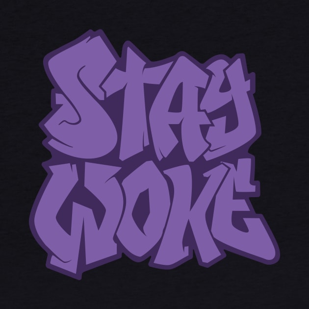 Stay Woke - Purple by Relzak